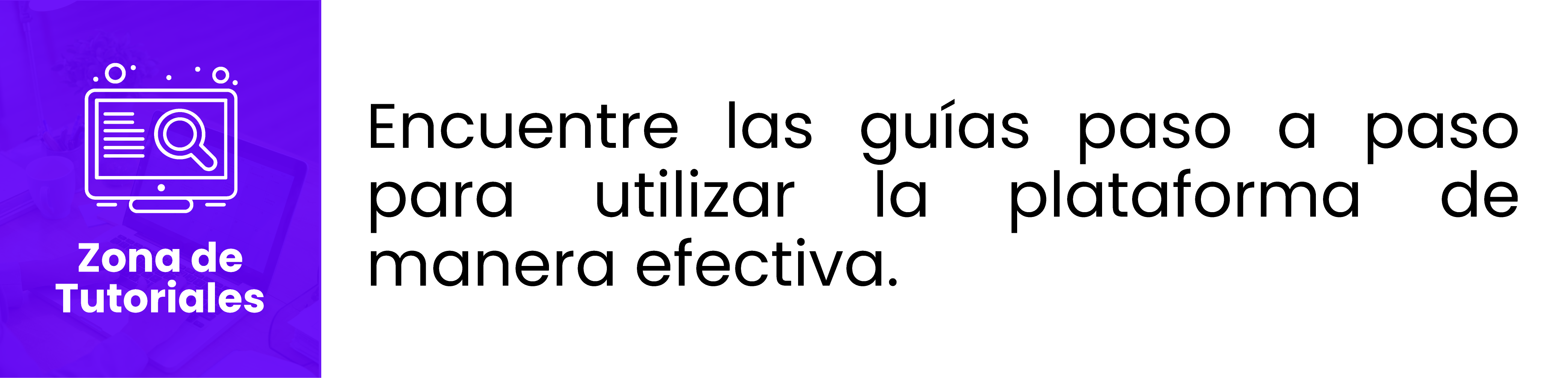 Zona de tutoriales